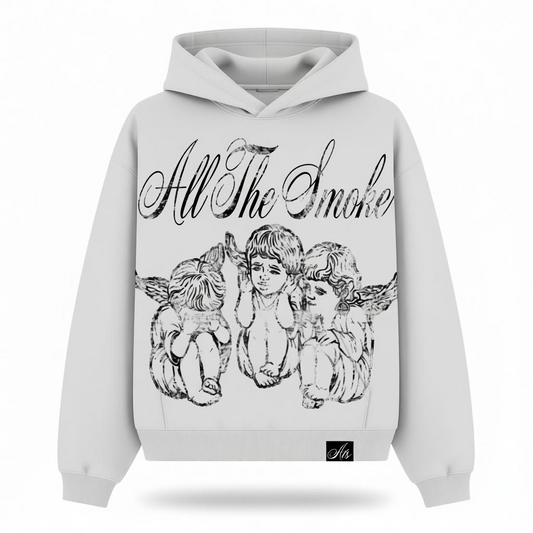 All the smoke angel on hoodies